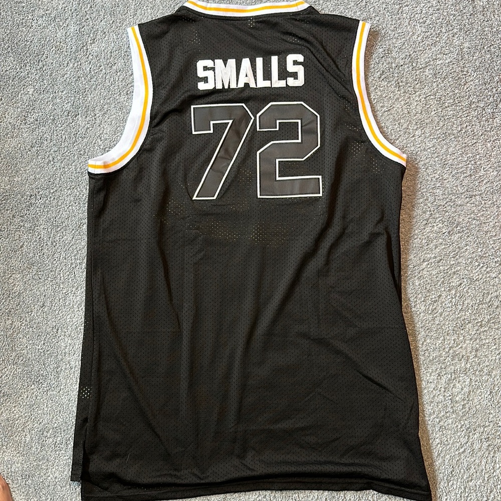 Notorious B.I.G. Smalls basketball jersey